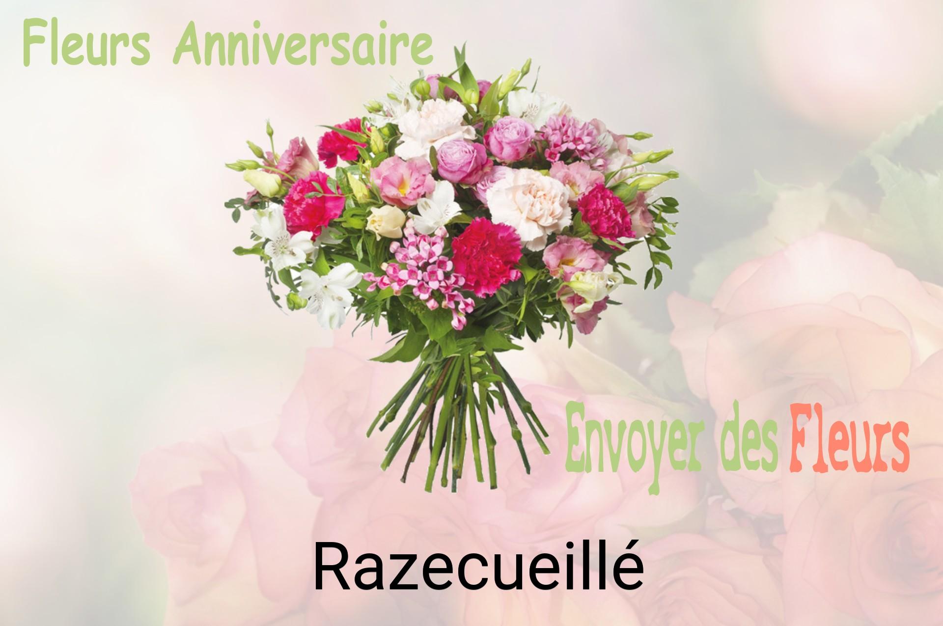 Bouquet de fleurs d’anniversaire livré à Razecueillé